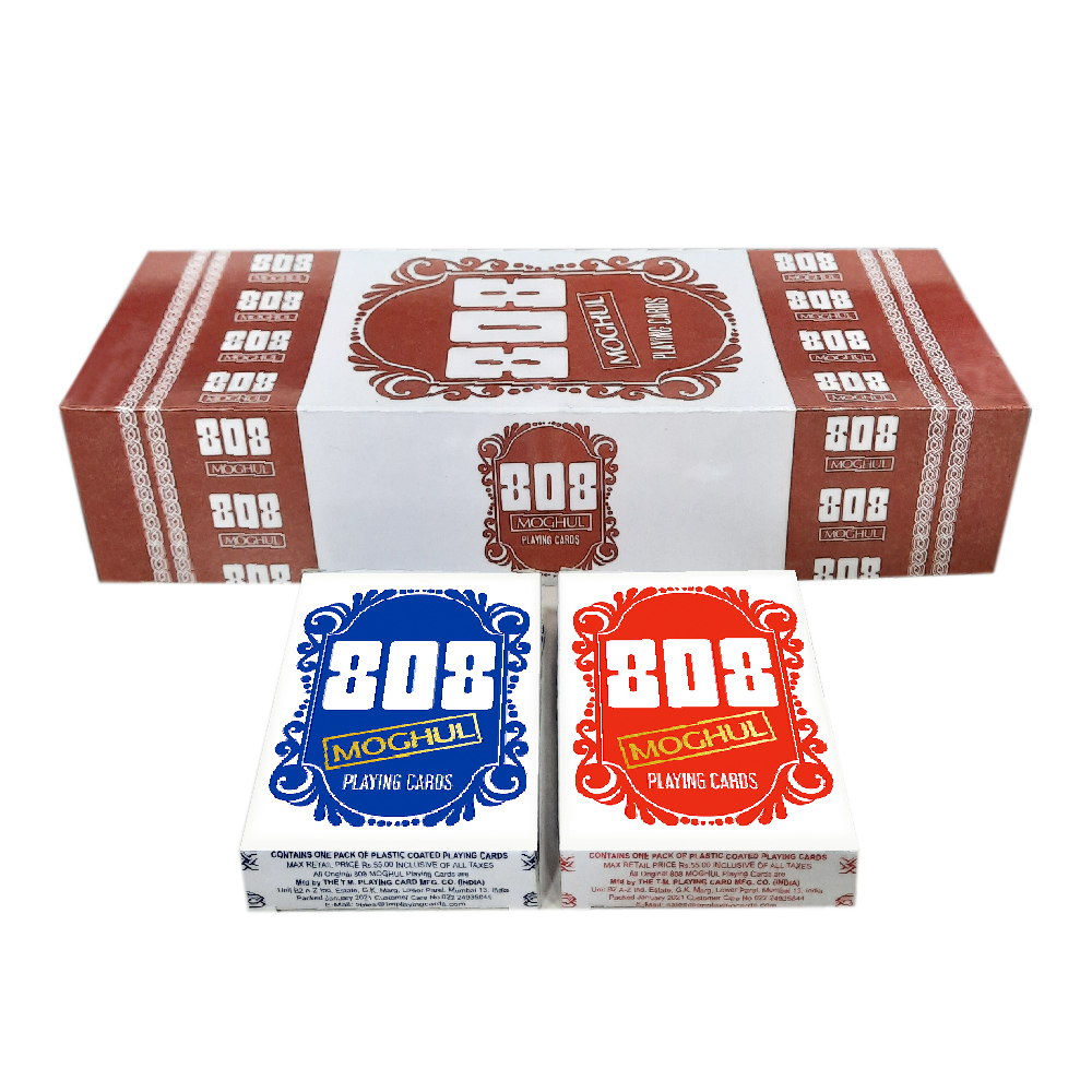 808 Moghul playing cards